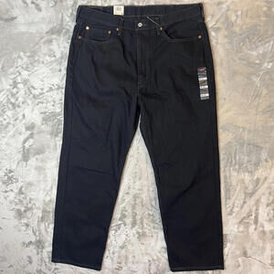 Men’s Levis 550‎ Relaxed Fit Black 38x30 Tapered Leg NWT
